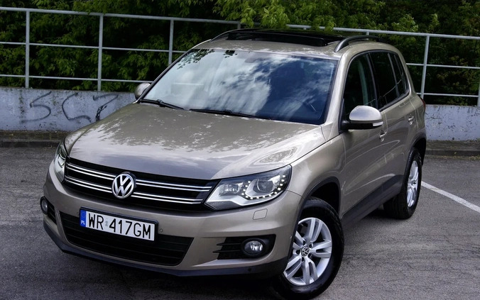 Volkswagen Tiguan cena 54800 przebieg: 211938, rok produkcji 2012 z Radom małe 781